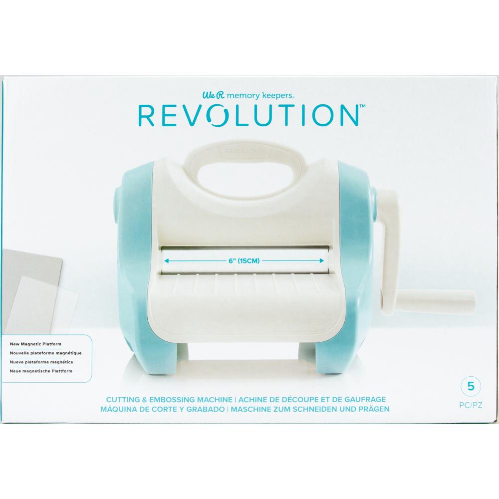 WE R REVOLUTION CUTTING & EMBOSSING MACHINE