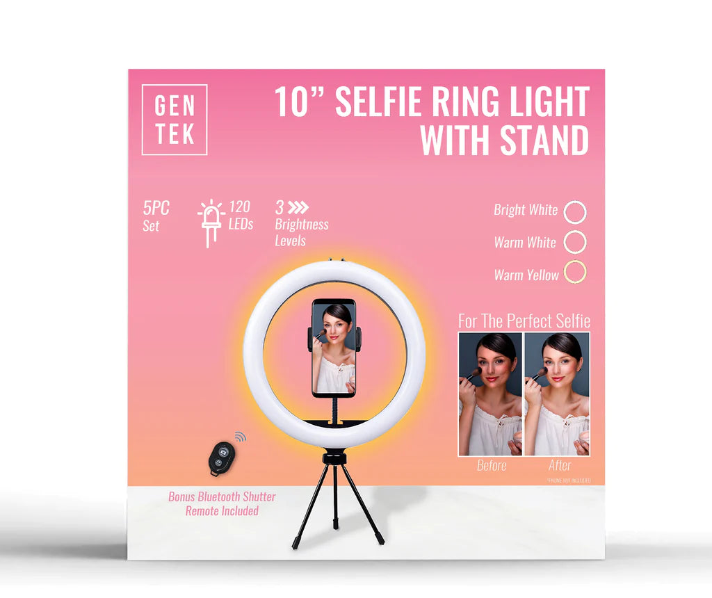 10" Selfie Ring Light (1900) 6-PDQ.