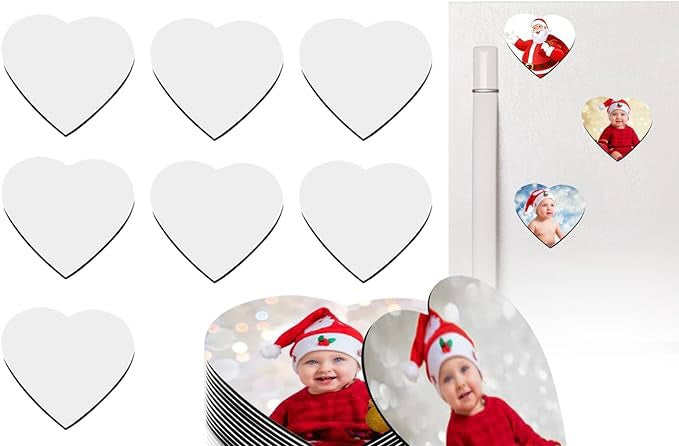 Imanes de sublimación Corazon 2”