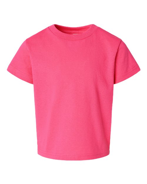T-Shirt Algodón 50/50 Manga Corta - Niños (Camisa) - Oscura - Individual "Rabbit Skins"