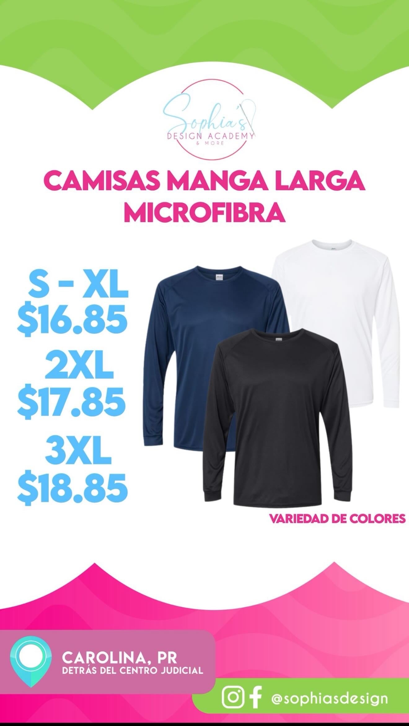 Microfibra manga larga