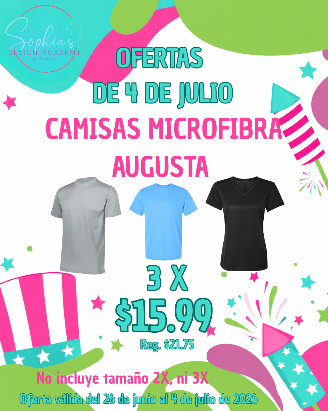 Oferta Camisas augusta