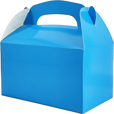 Caja Fiesta" 6.25 x 3.5" Variedad colores.