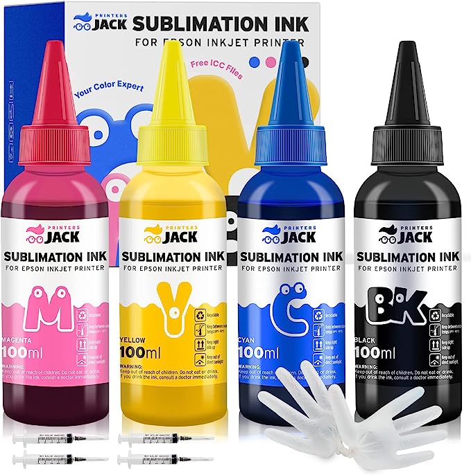Tintas Sublimación Inkjet Printer 100ml