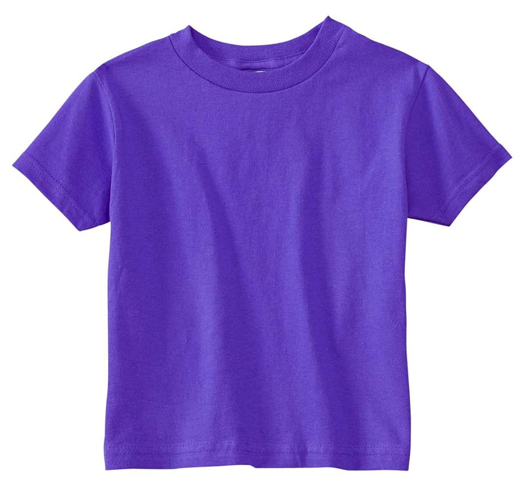 T-Shirt Algodón 50/50 Manga Corta - Niños (Camisa) - Oscura - Individual "Rabbit Skins"
