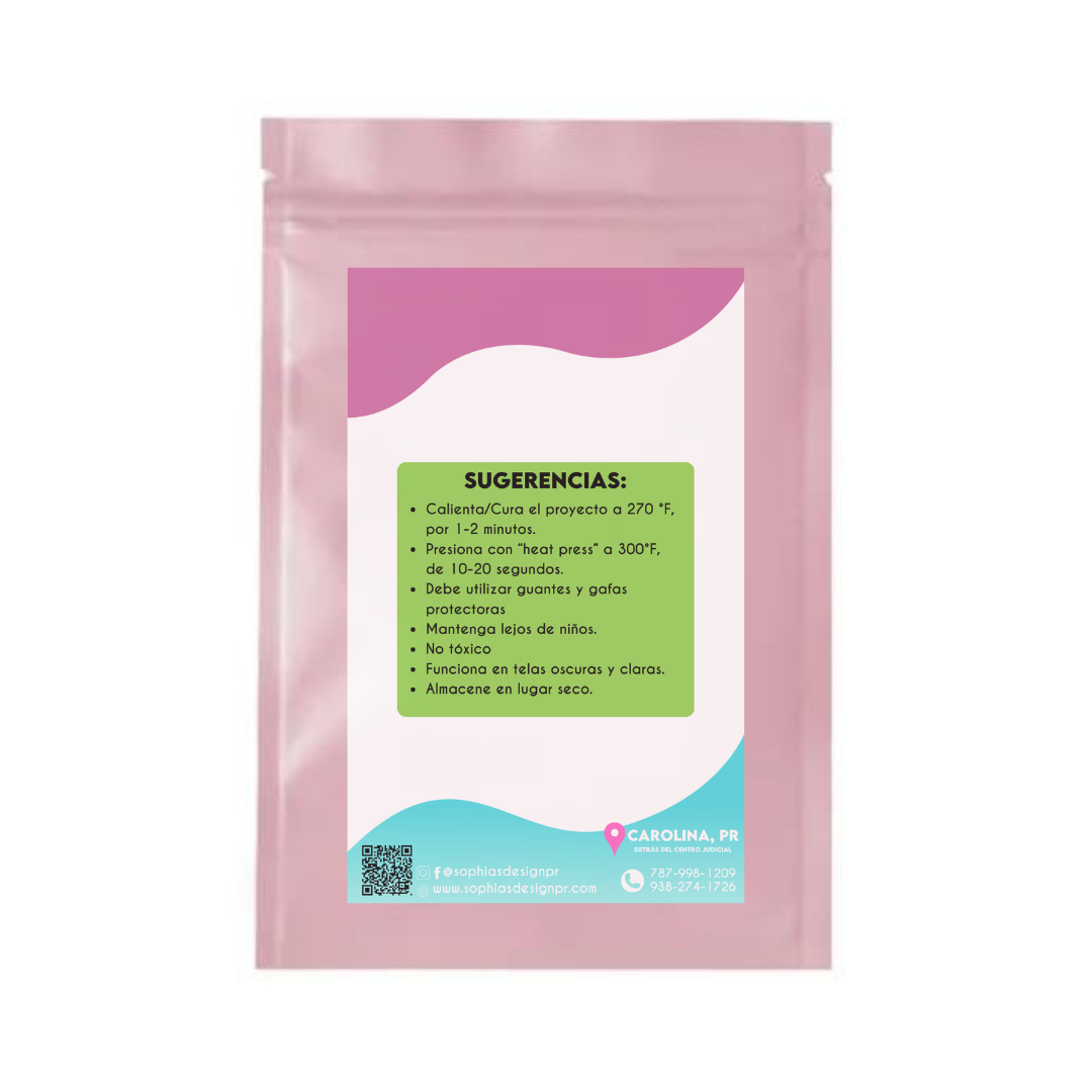 Polvo de Transferencia 4oz