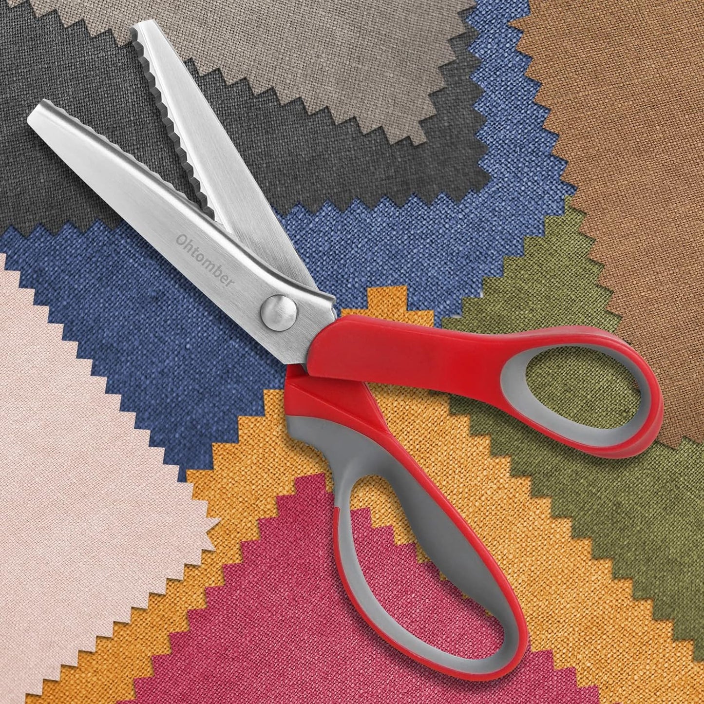 Tijeras con corte Zig-Zag