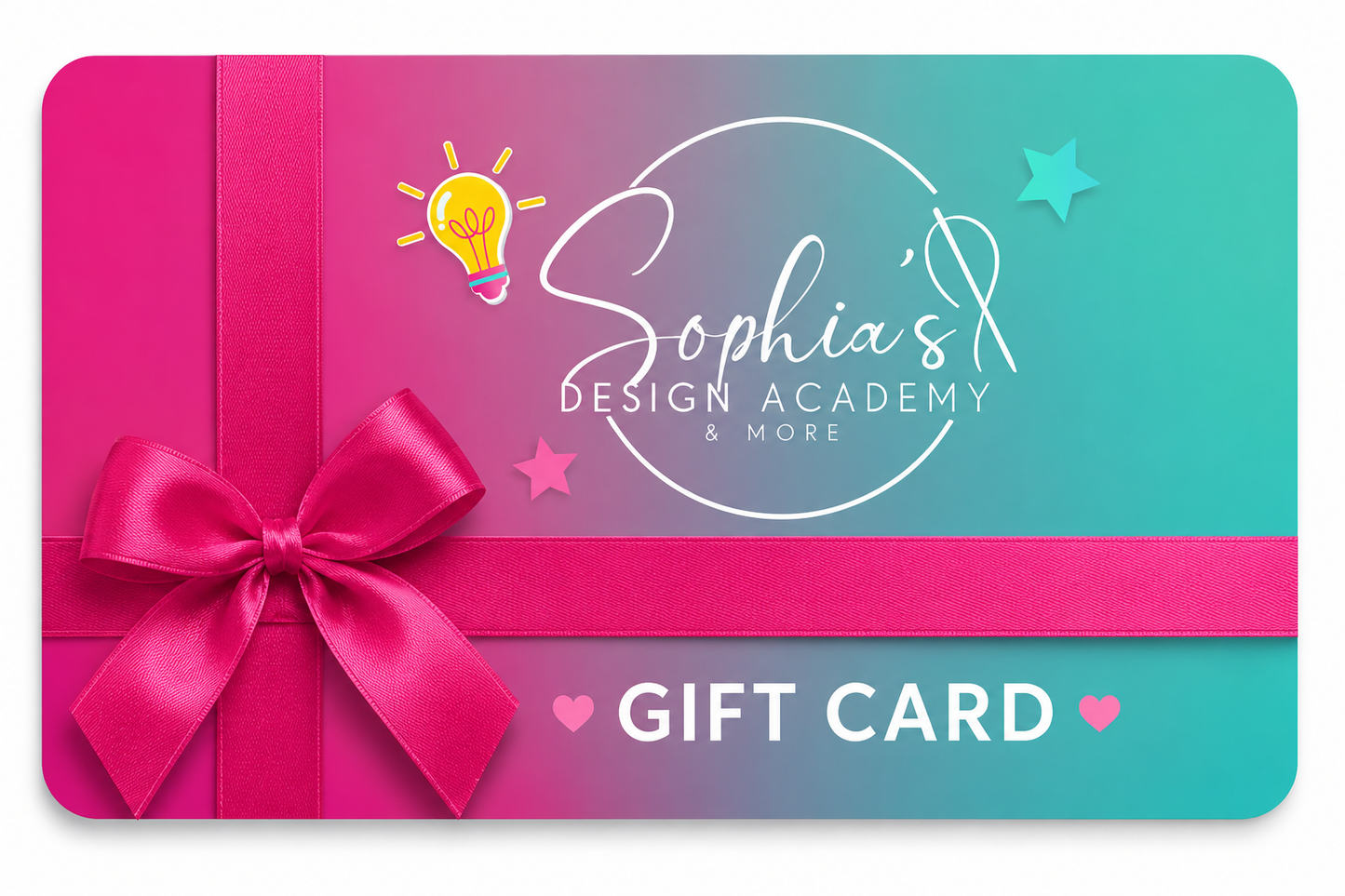 Sophia's Design Gift Card