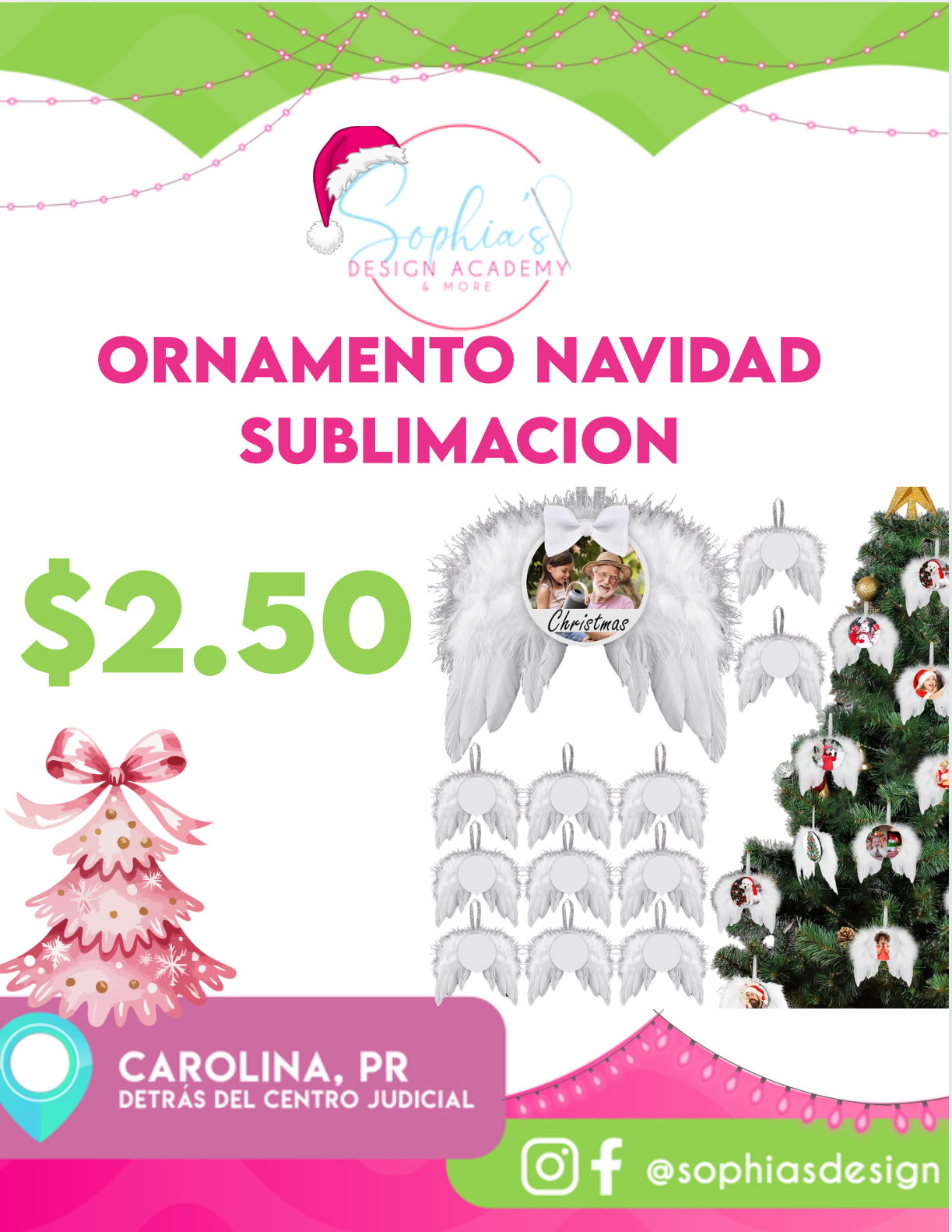 Ornamento Navidad Ángel