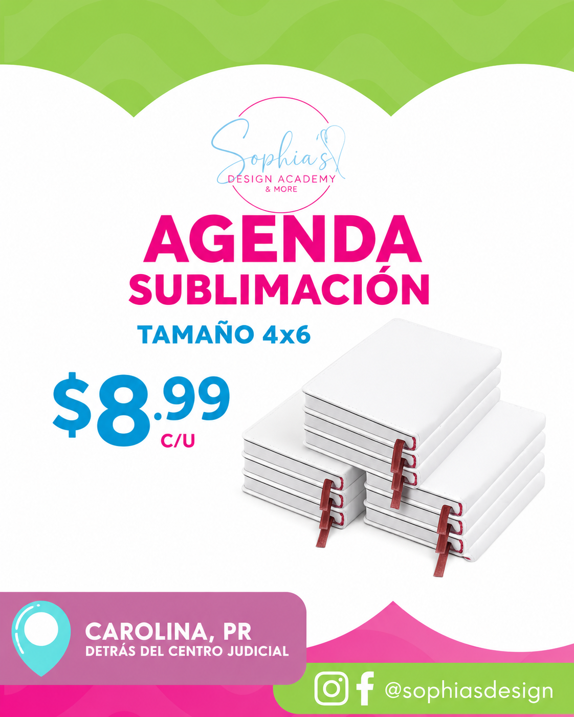 Libreta/ agenda - Sublimación