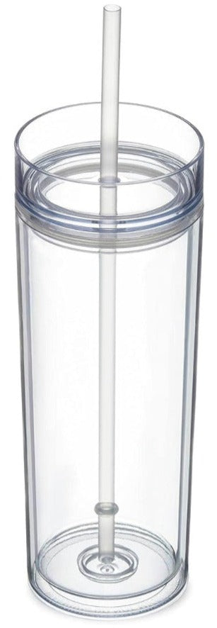 Skinny Transparente 16oz