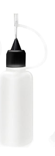 Botella aplicadora de pegamento punta de aguja precisión 1.0 fl