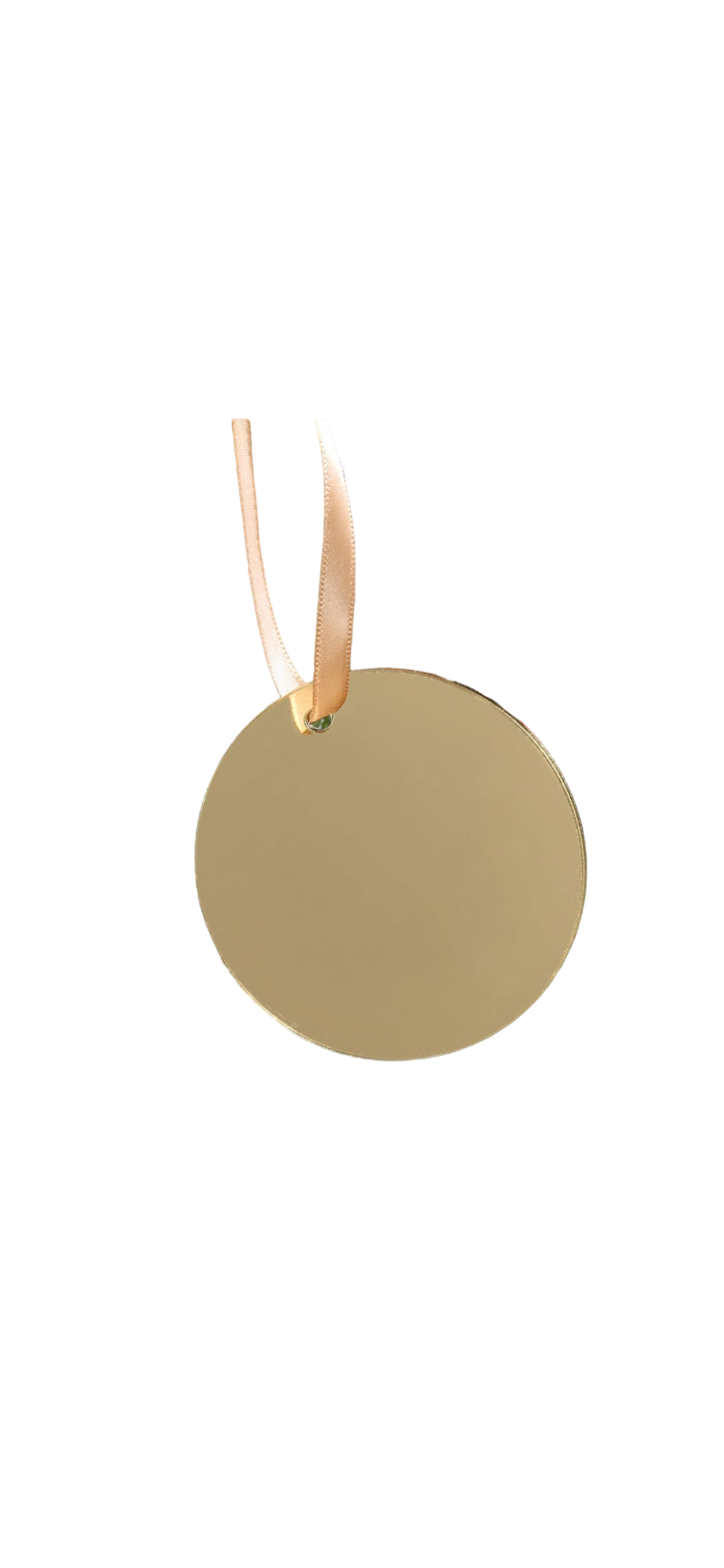 Acrilico Dorado 3".