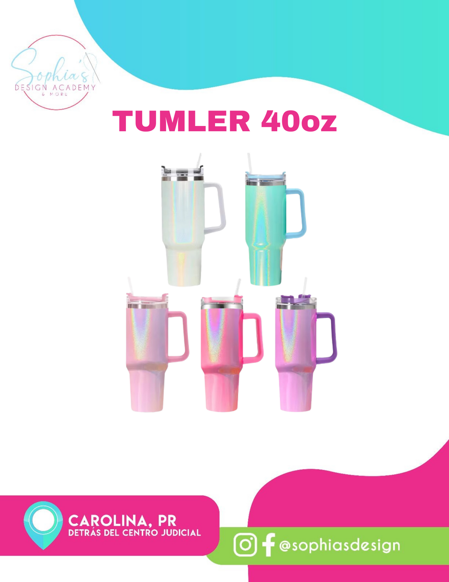 Vasos Tumbler 40oz
