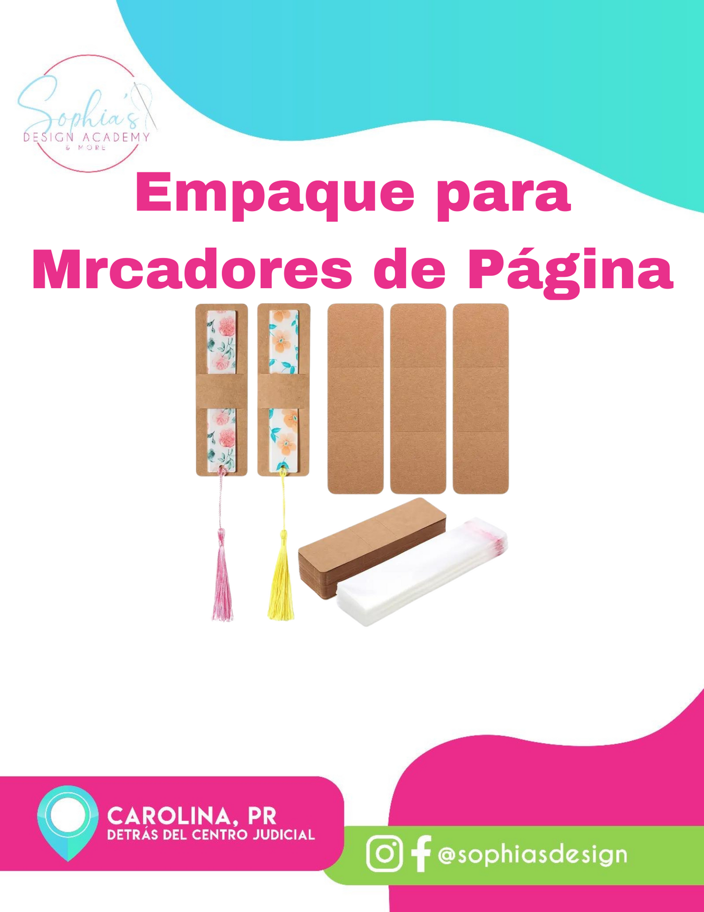 Empaque para Marcadores de Páginas