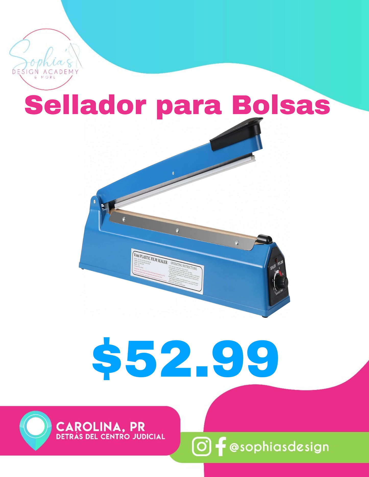 Selladora para Bolsas