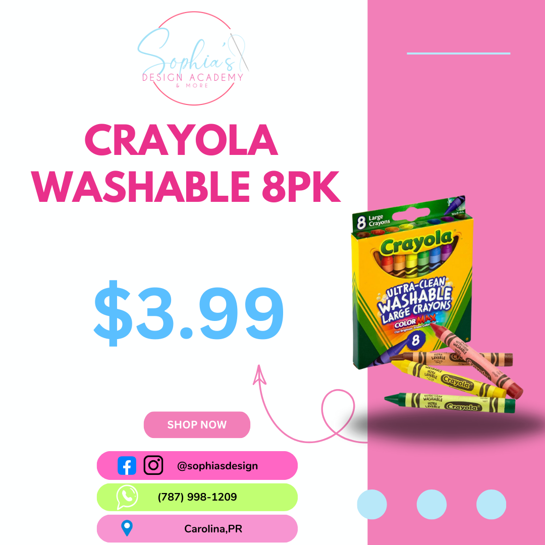 Crayola Washable 8PK