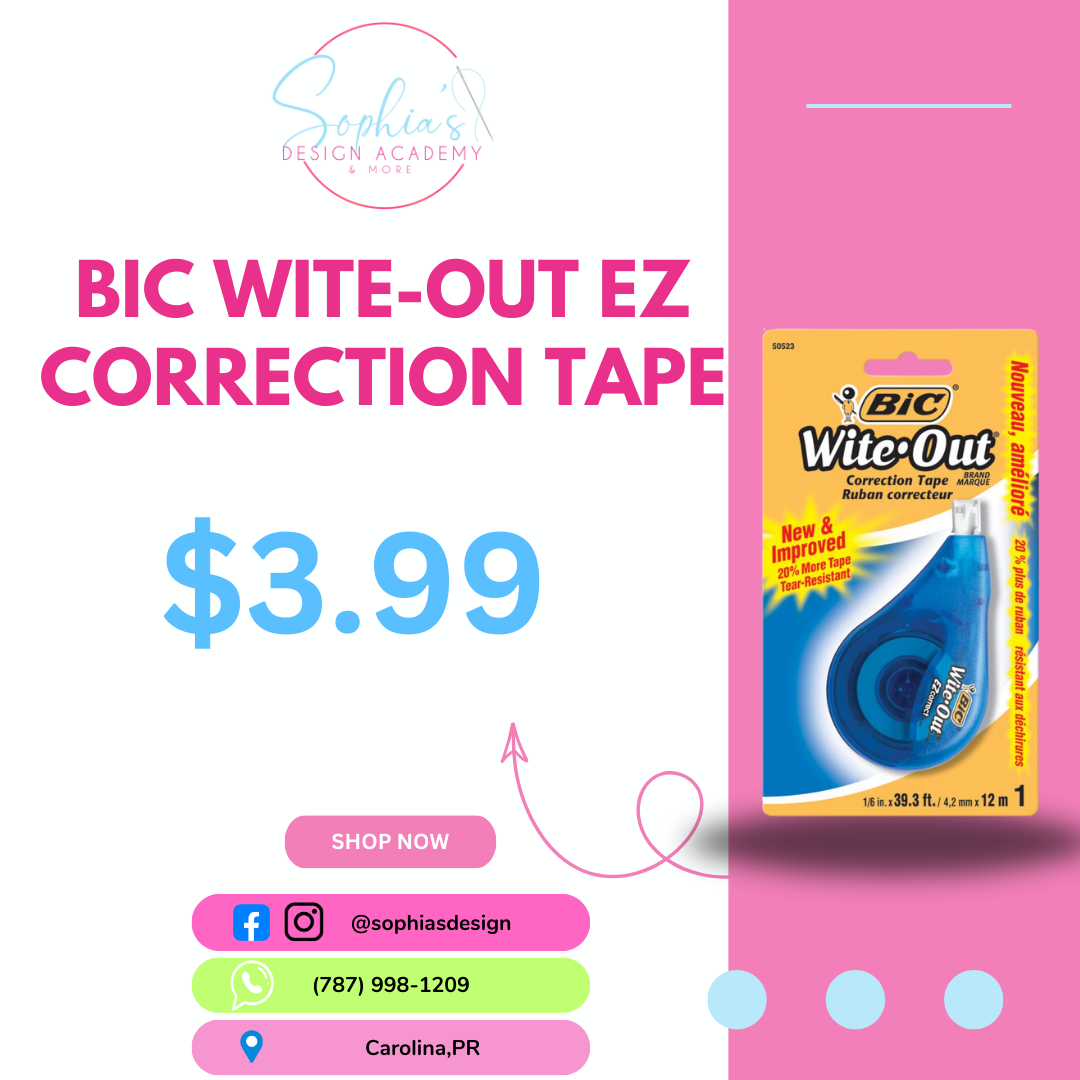 BIC Wite-Out EZ Correction Tape