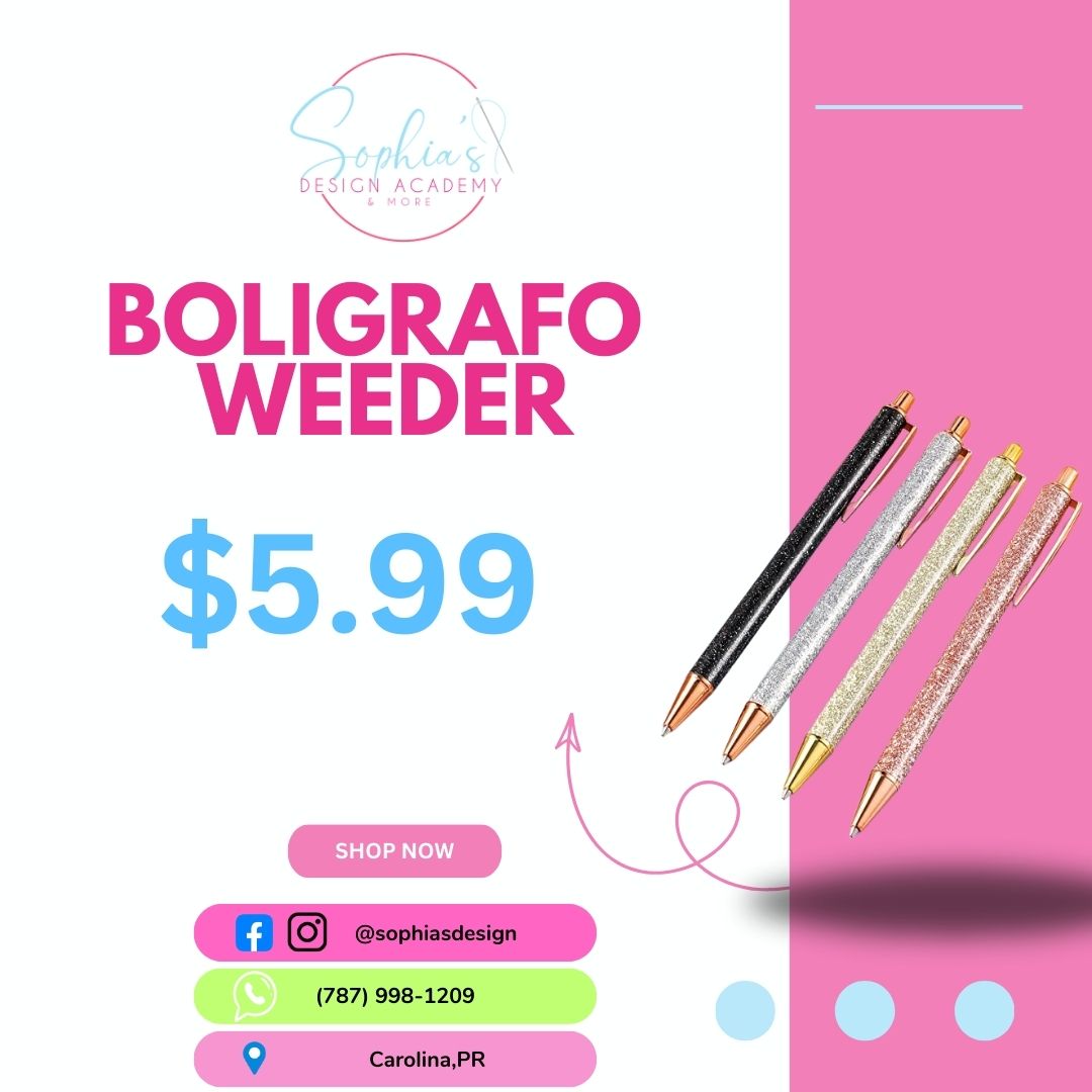 Boligrafo Weeder