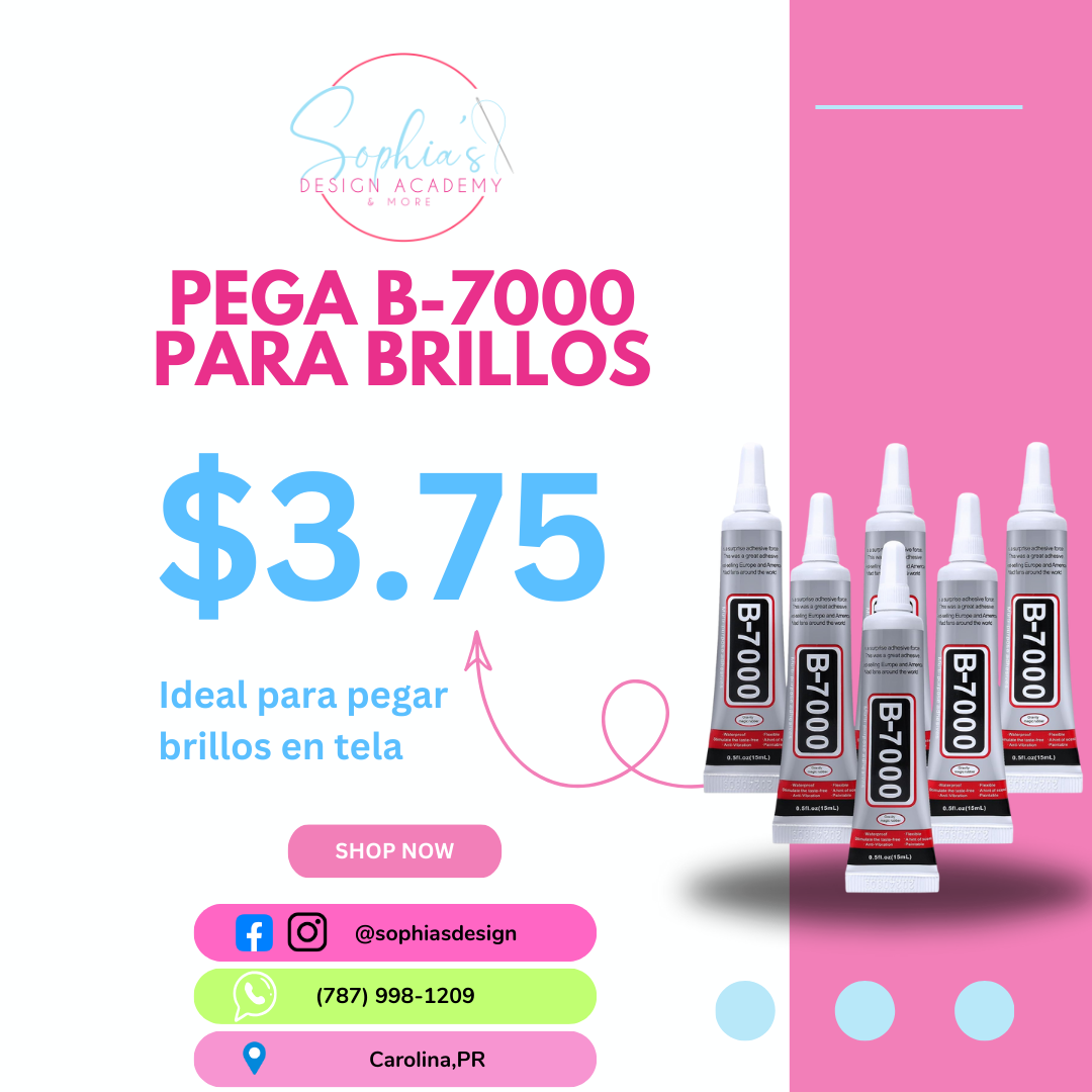 Pega B-7000 para brillos