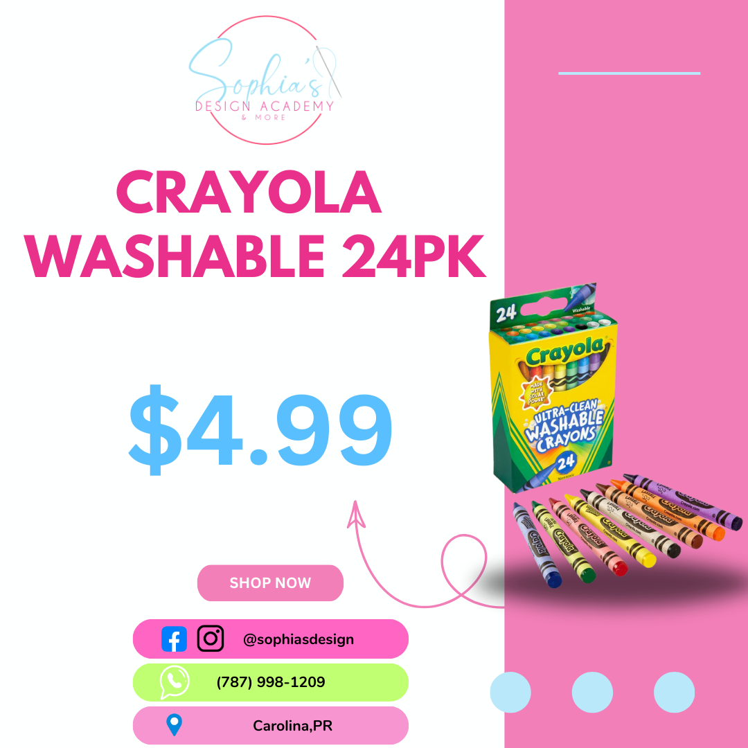 Crayola Washable 24PK