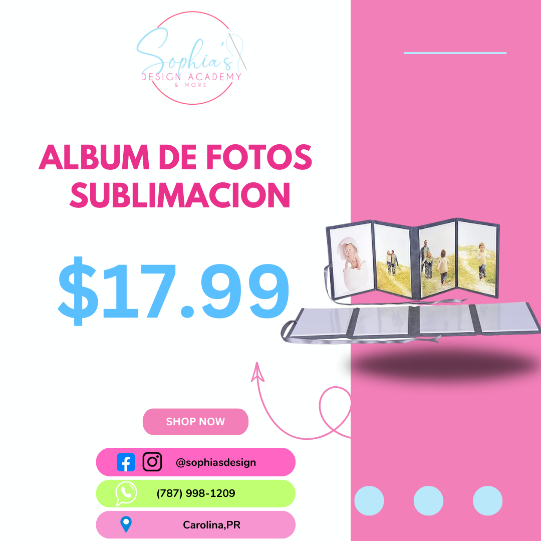 Album de fotos - sublimacion