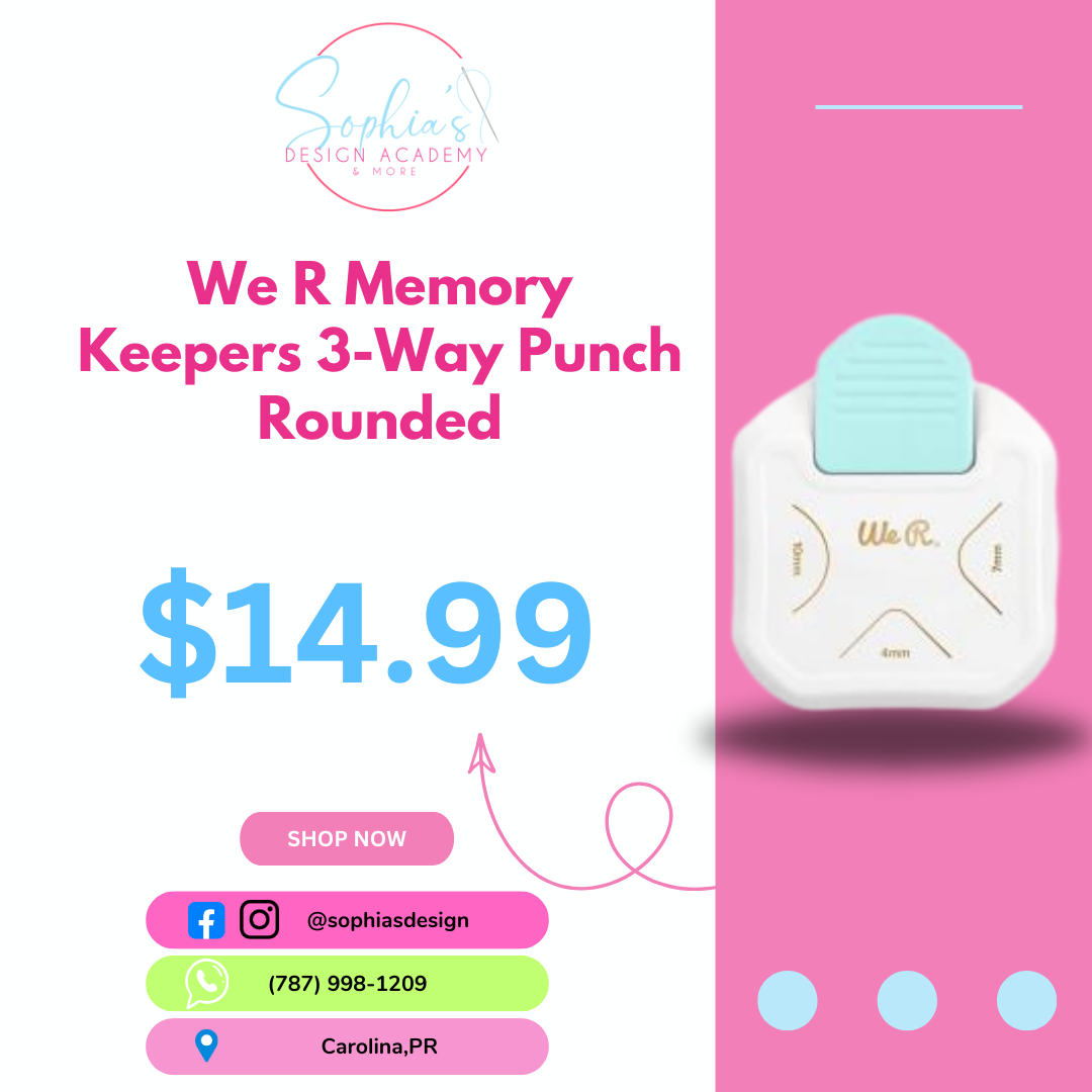 We R Memory Keepers 3-Way Corner Punch Rounded