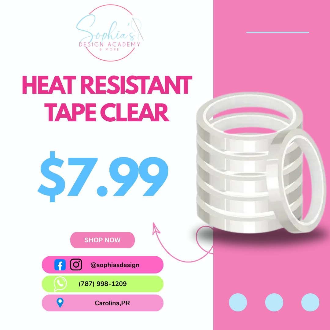 Heat Resistant Tape clear