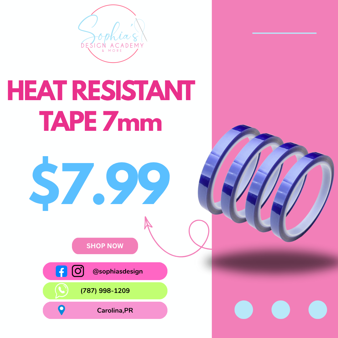 Heat Resistant Tape Azul