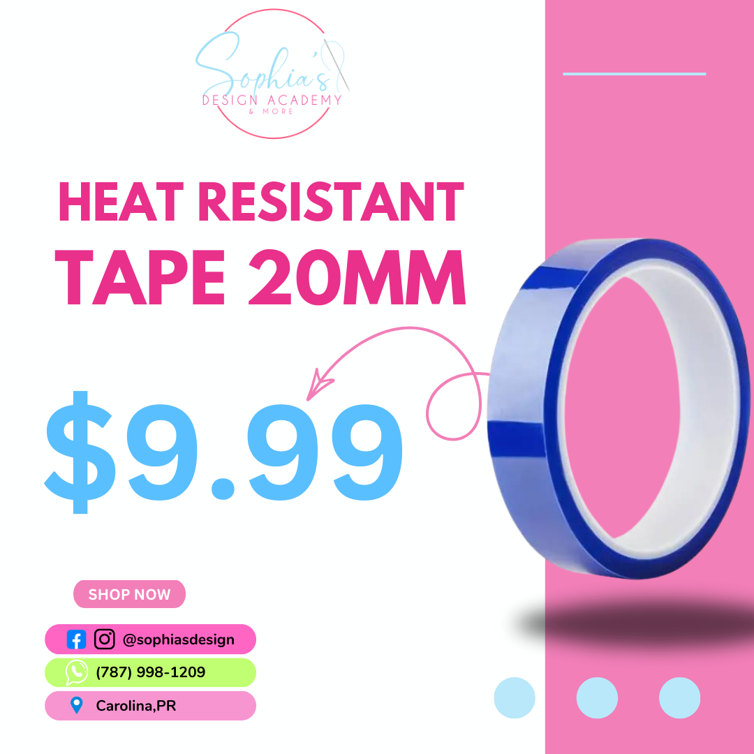 Heat Resistant Tape Azul