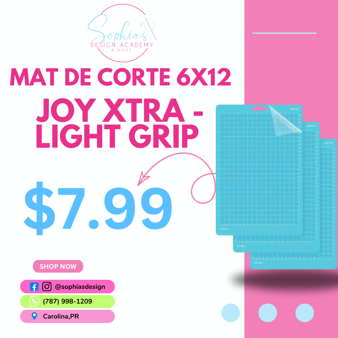 "Joy Xtra" Mat de Corte - Light Grip "6 x 12"