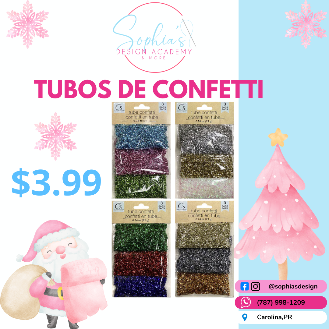Tubos de Confetti
