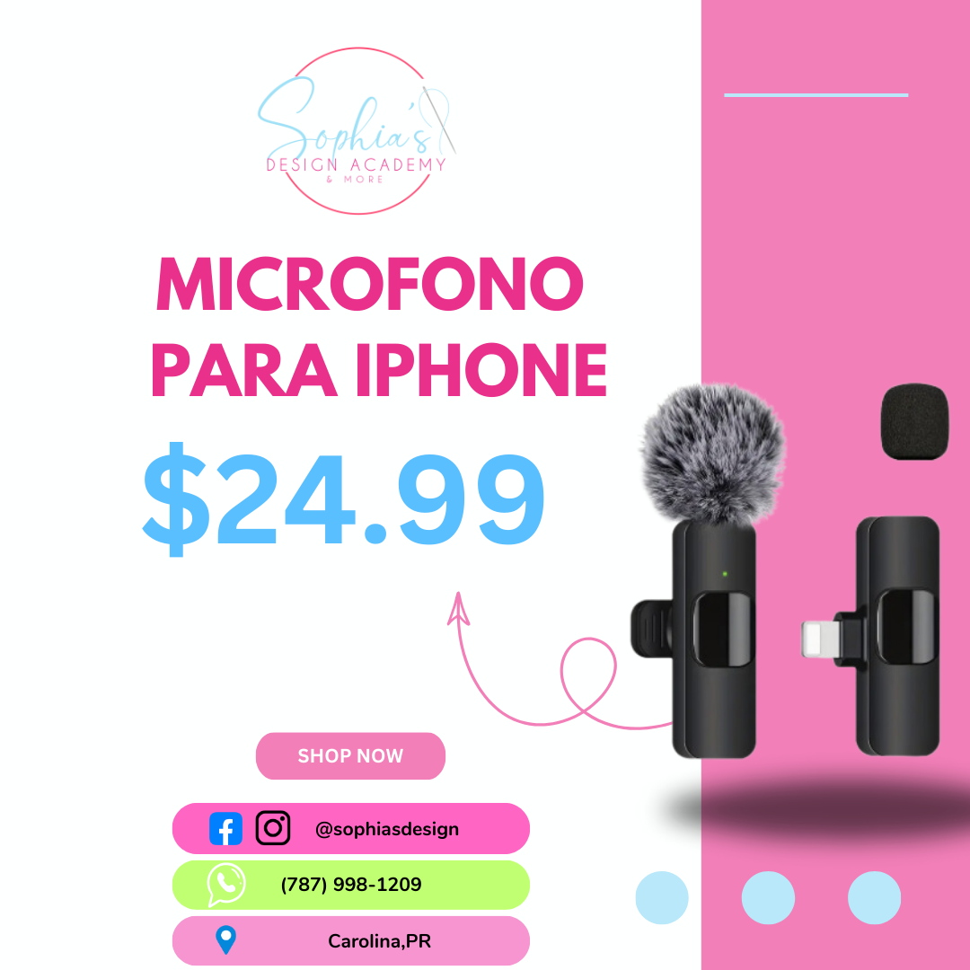 Micrófono Inálambrico Iphone