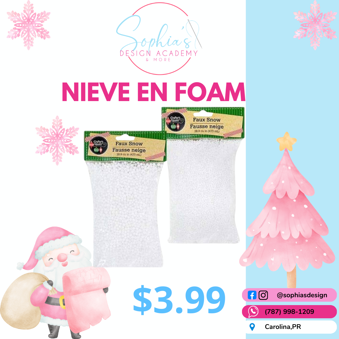 Nieve en foam