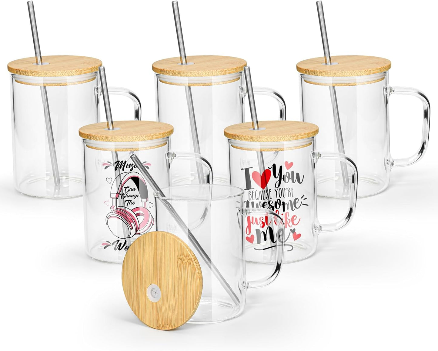 Taza Bamboo clear 16 oz