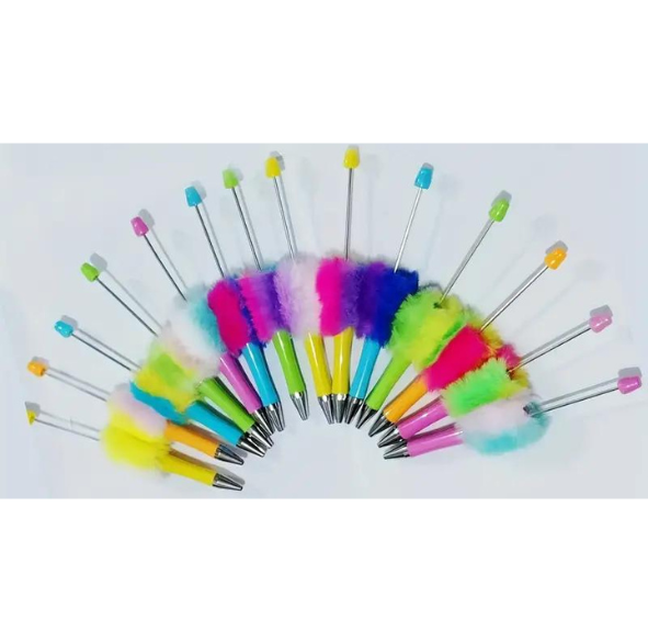 Beaded Pen de Pom-Pom