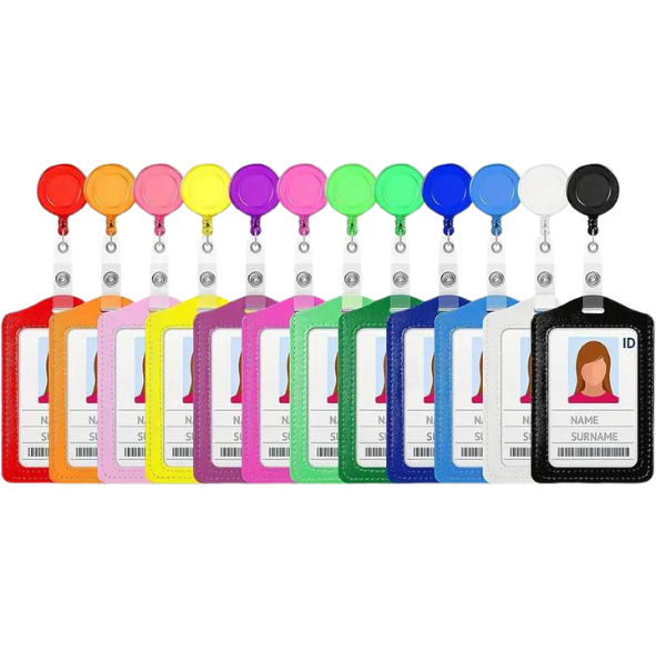 Tag para Identificaciones con Clip retractable