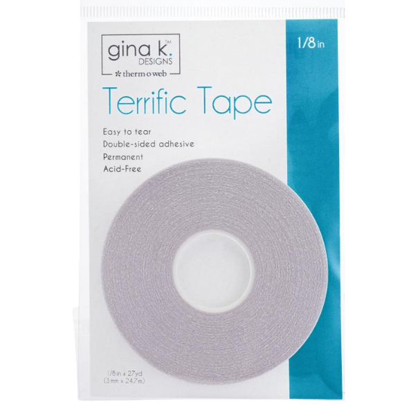 Tape Transparente Doble Cara 1/8''