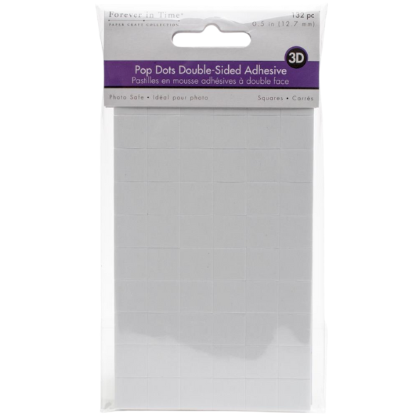 Tape Foam Adhesivo Cuadro 0.50''