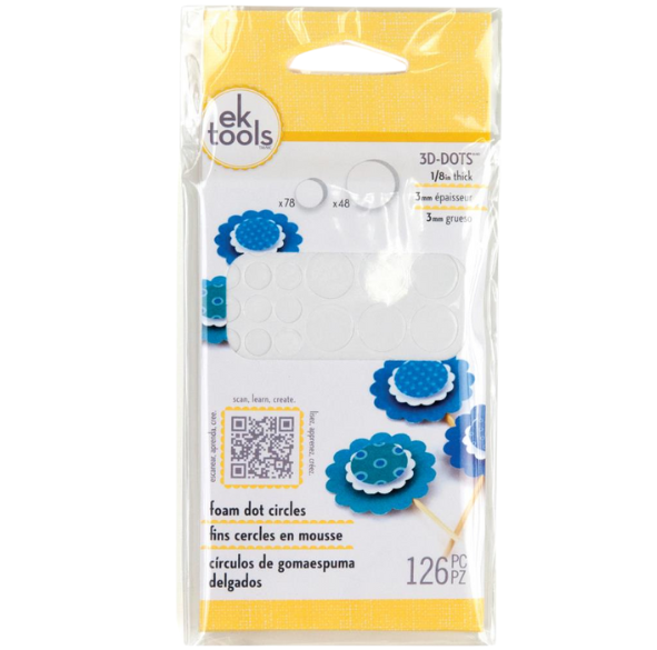 Tape Foam Adhesivo Circular 3D