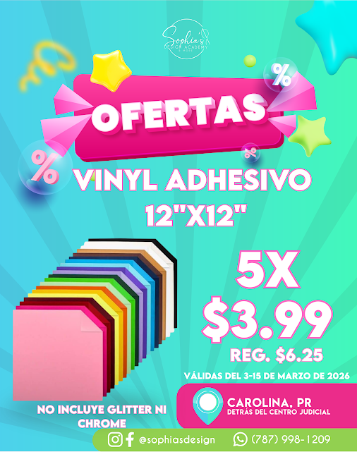 Oferta Vinyl Adhesivo