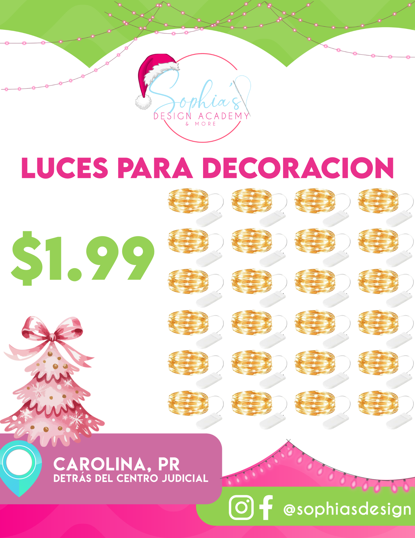 LUCES PARA DECORACION