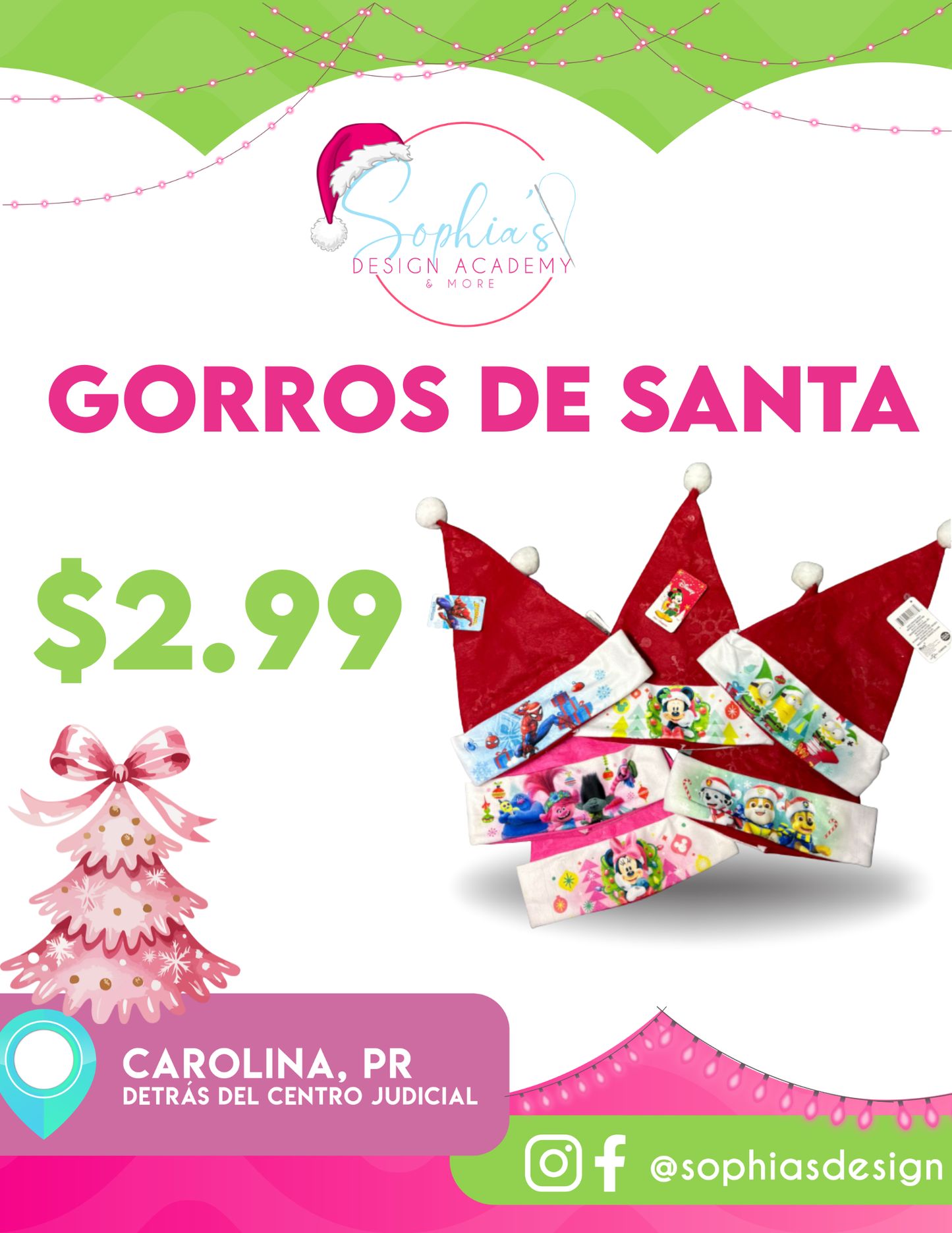 GORRO DE SANTA ANIMADO