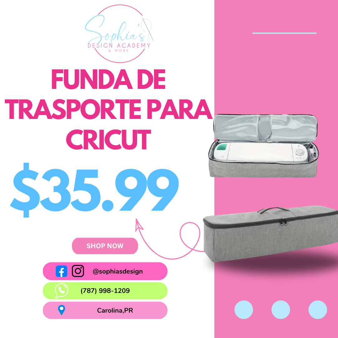 Funda de transporte para Maquina Cricut