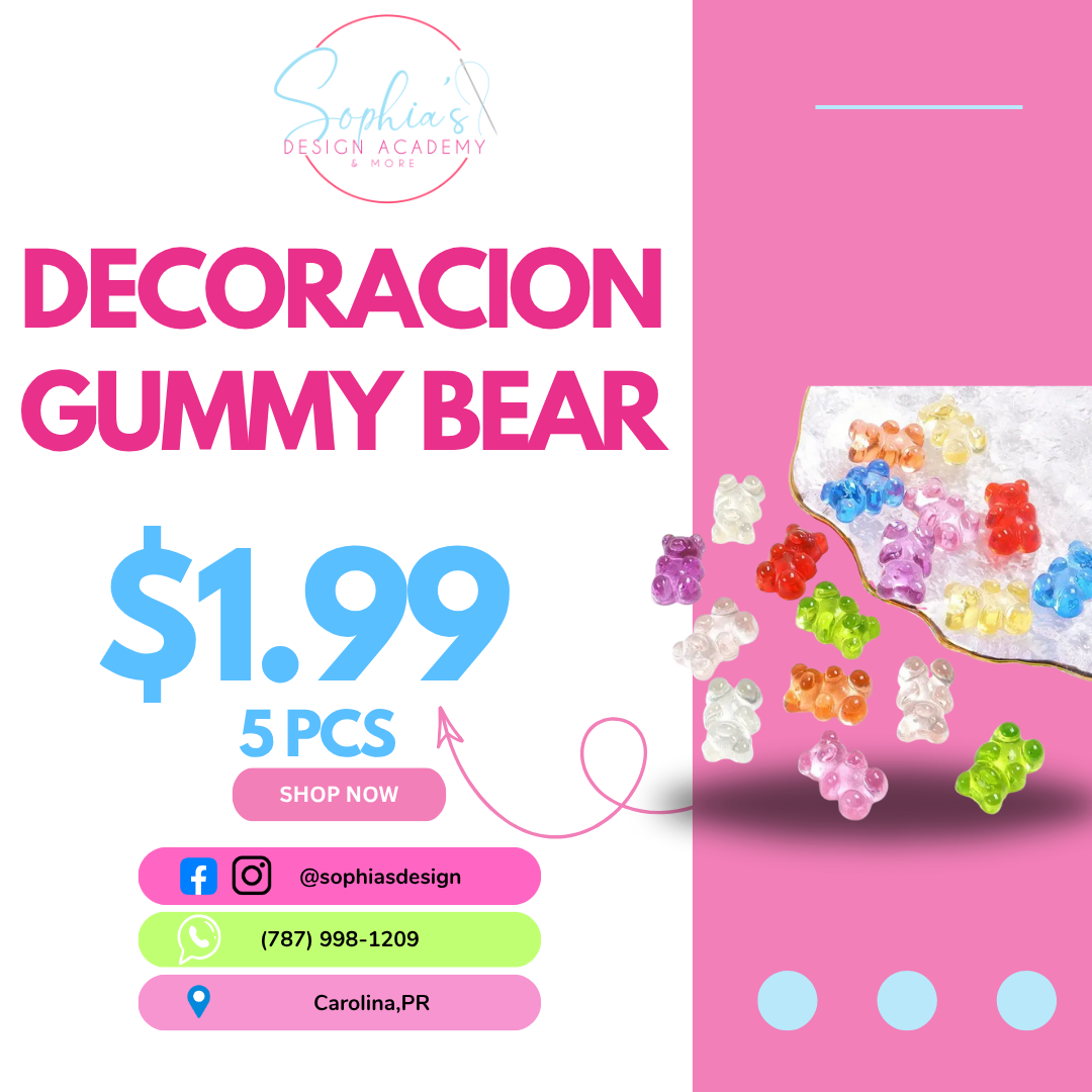 DECORACION GUMMY BEAR