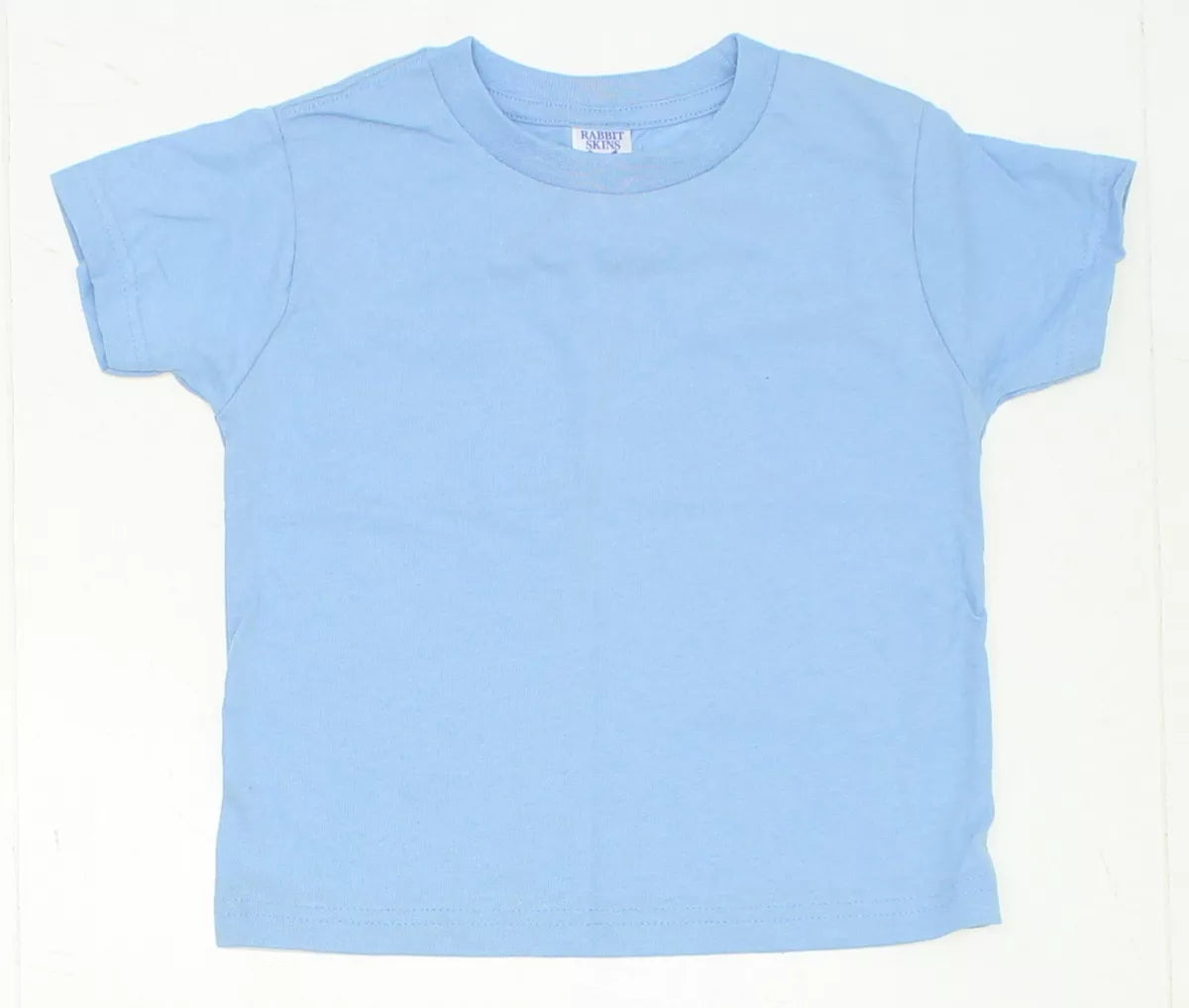 T-Shirt Algodón 50/50 Manga Corta - Niños (Camisa) - Oscura - Individual "Rabbit Skins"