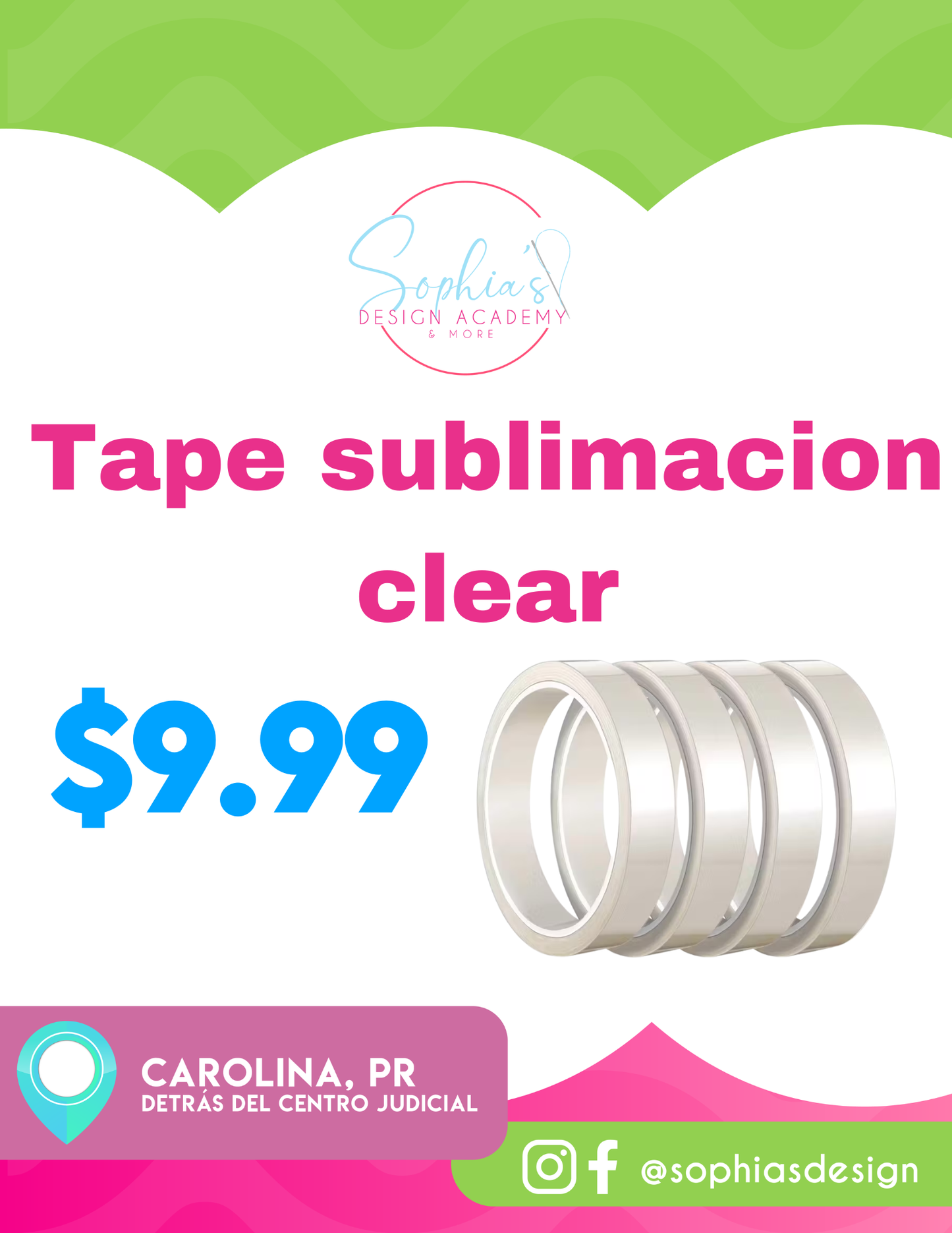 Heat Resistant Tape clear