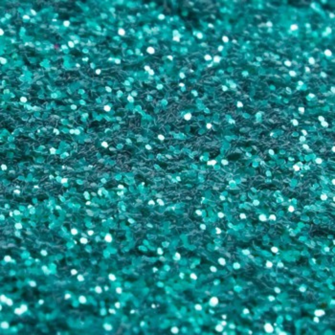 HTV/Iron-On - Glitter Turquesa - Media Yarda (12x18")