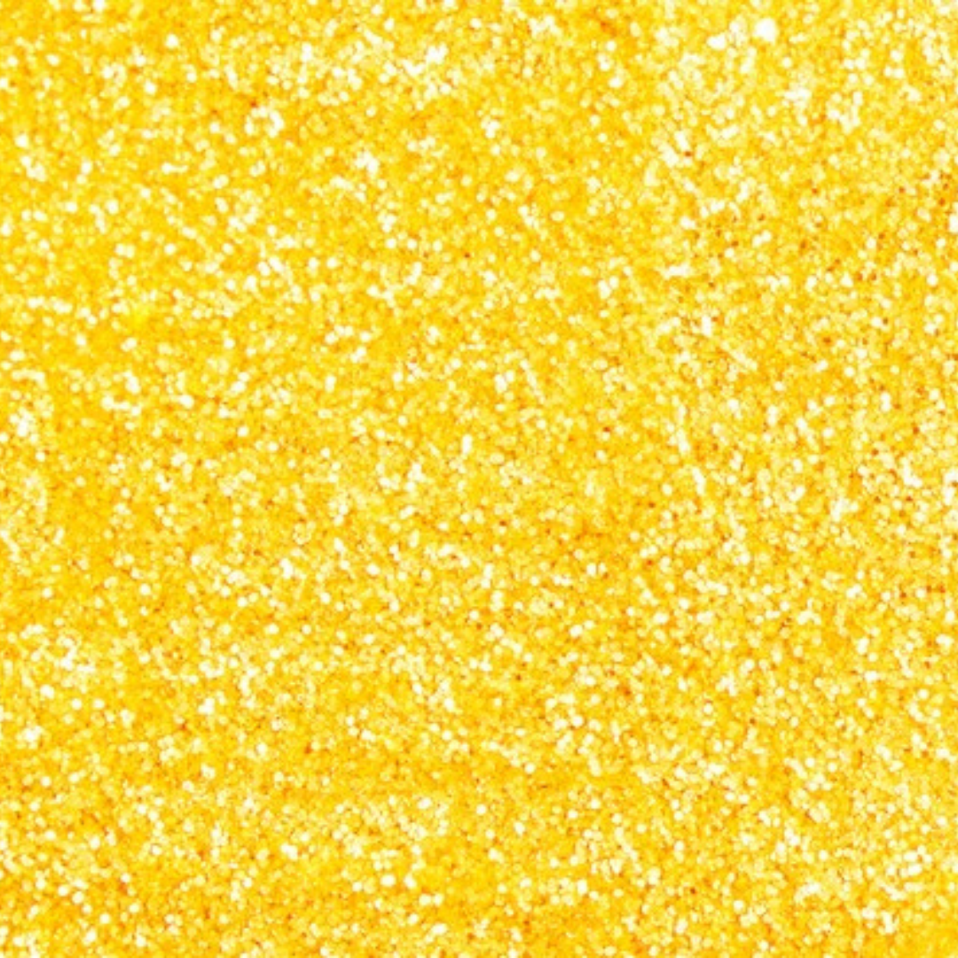 HTV/Iron-On - Glitter Amarillo - Media Yarda (12x18")