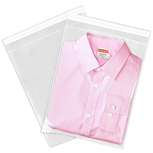 Bolsas Plasticas 12x15 "Entregar camisas" Papel Celofan.